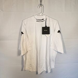 Palm Angels Oversized T-shirt Men Medium White